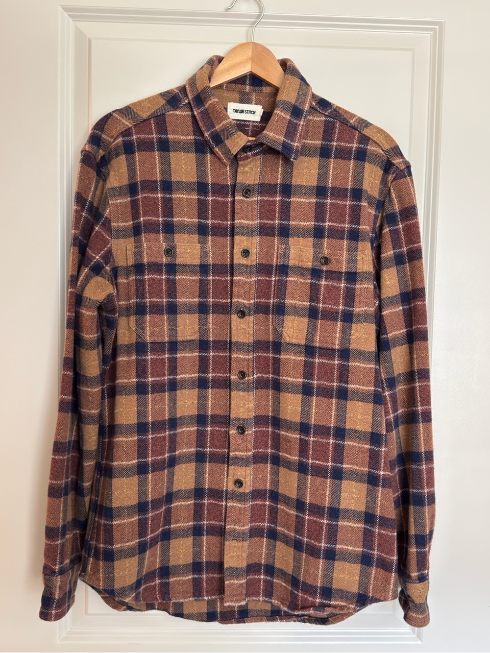 Taylor Stitch Utility Shirt in Plaid Flannel